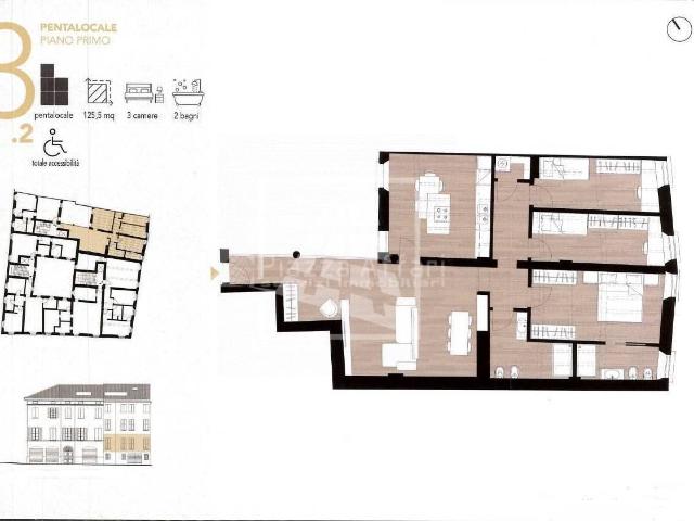 Appartamento in vendita a Sant'Agostino città-Porta Castello, Re