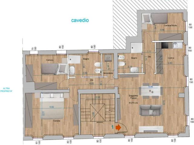Appartamento in vendita a San Prospero città, Re