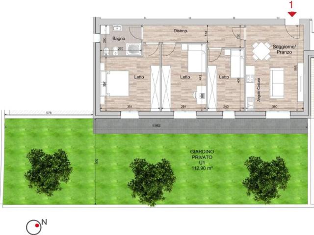Appartamento in vendita a Regina Pacis, Re
