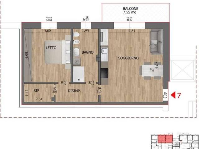 Appartamento in vendita a Regina Pacis, Re