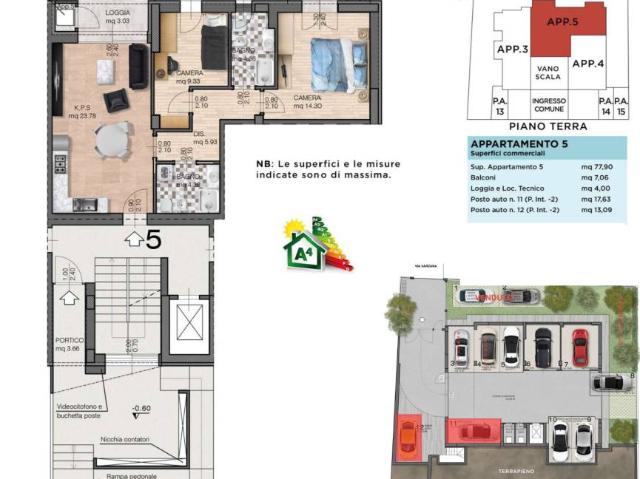 Appartamento in vendita a Alba, Riccione