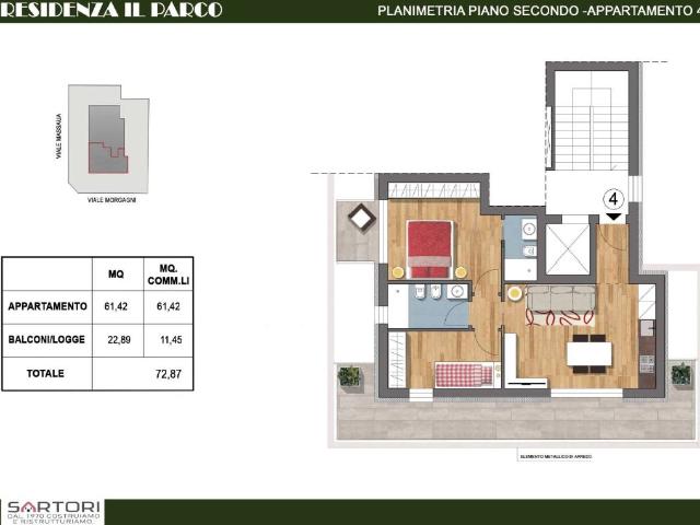Appartamento in vendita a Riccione, Reggio Emilia