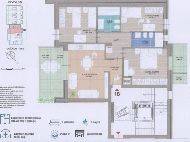 Appartamento in vendita a Viserbella, Rimini