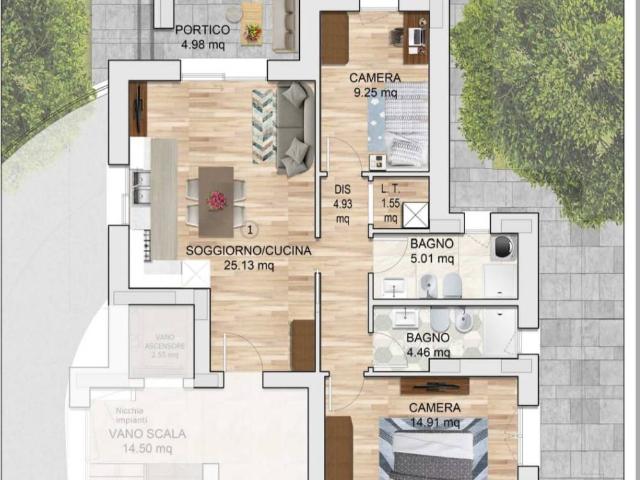 Appartamento in vendita a Rimini, Reggio Emilia