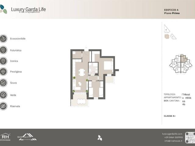 Appartamento in vendita a Sant'Alessandro, Riva