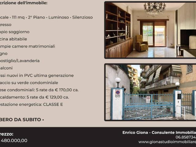 Appartamento in vendita a Monteverde, Roma