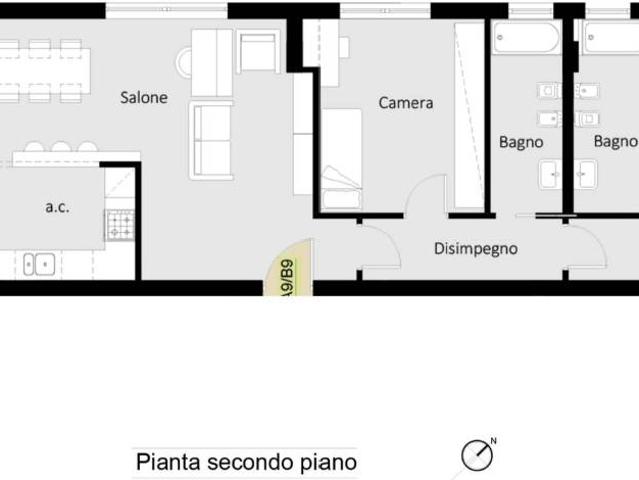 Appartamento in vendita a Axa, Roma Capitale