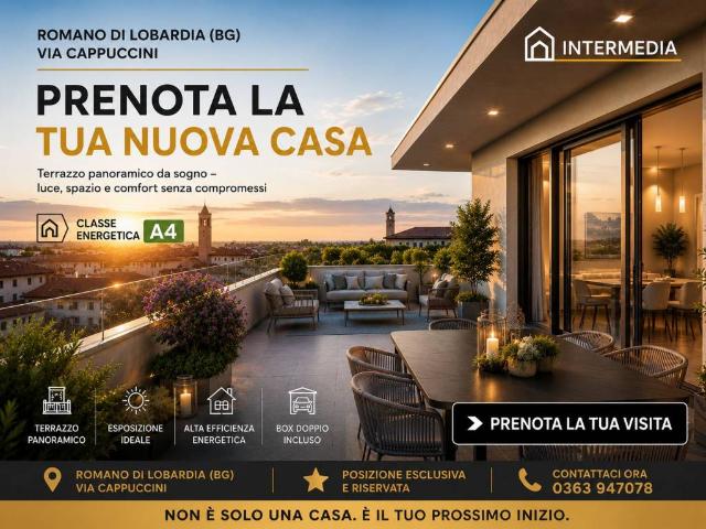 Appartamento in vendita a Romano Di Lombardia, Lombardia