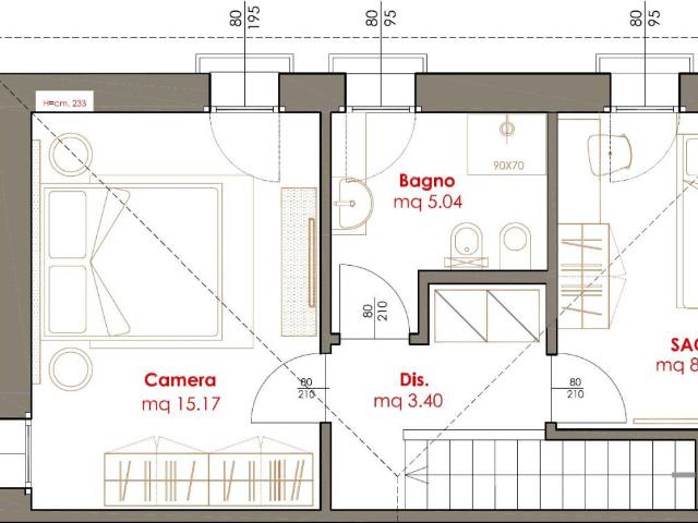 Appartamento in vendita a Fornace, San Clemente
