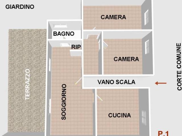 Appartamento in vendita a San Colombano Al Lambro, Lombardia