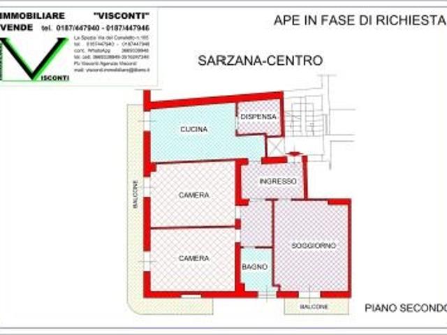 Appartamento in vendita a Sarzana, Liguria