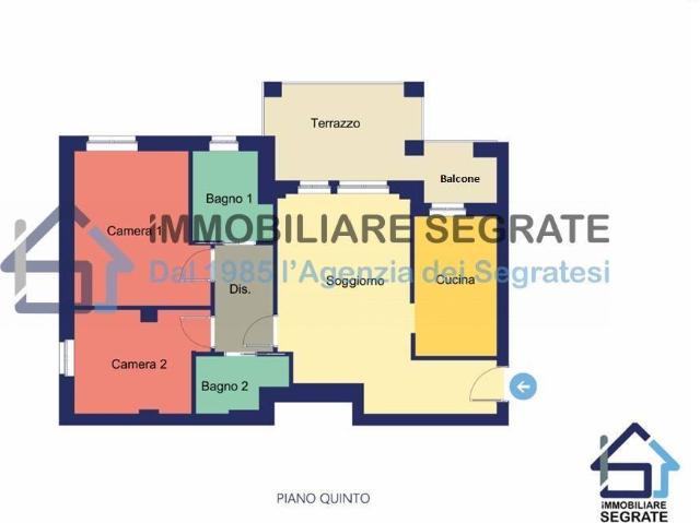Appartamento in vendita a Santa Monica, Segrate