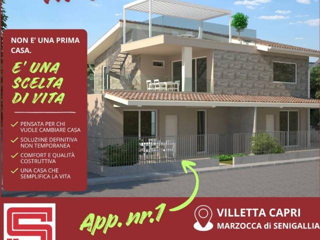 Appartamento in vendita a Montignano-Marzocca, Senigallia