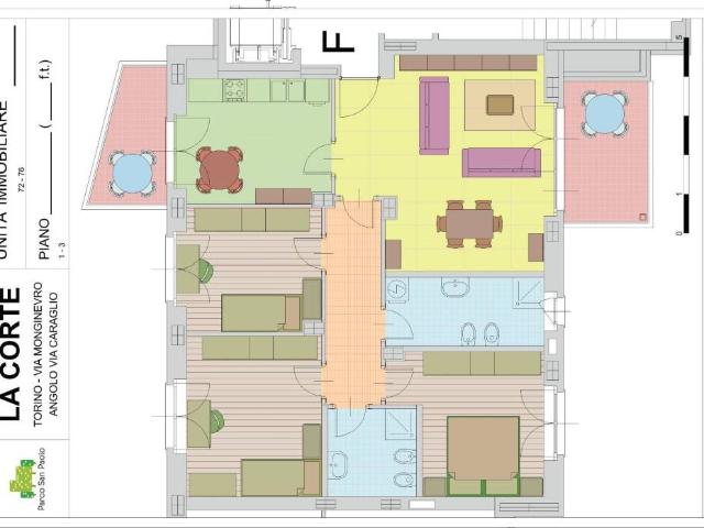 Appartamento in vendita a Circoscrizione 3, Piemonte