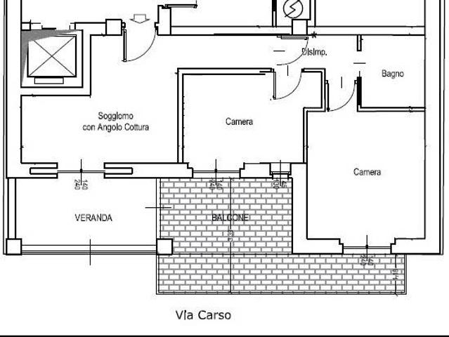 Appartamento in vendita a Circoscrizione 3, Piemonte