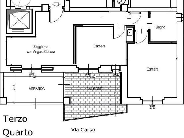 Appartamento in vendita a Circoscrizione 3, Piemonte