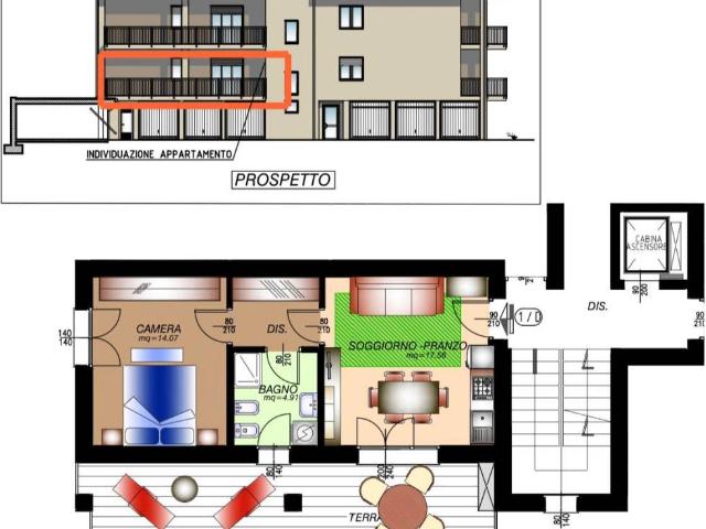 Appartamento in vendita a Torrevecchia Pia, Lombardia