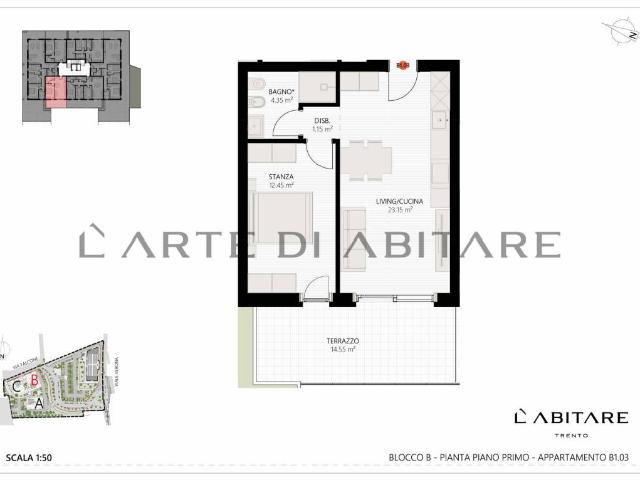 Appartamento in vendita a Territorio Val d'Adige, Trento