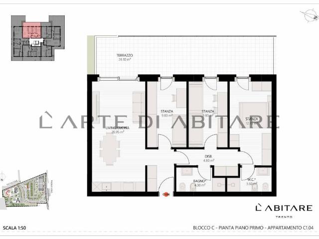 Appartamento in vendita a Territorio Val d'Adige, Trento