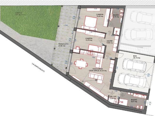 Appartamento in vendita a Urgnano, Bergamo
