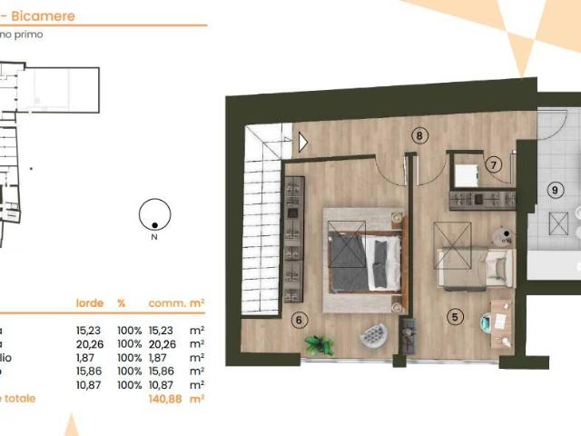 Appartamento in vendita a Valdagno, Veneto