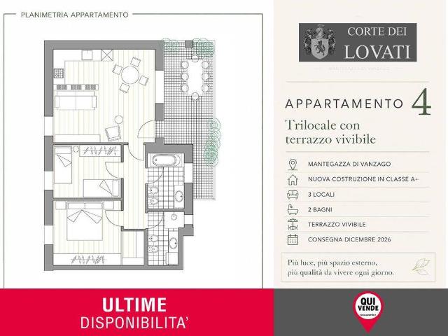Appartamento in vendita a Vanzago, Lombardia