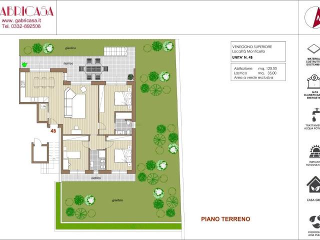 Appartamento in vendita a San Martino, Venegono Superiore