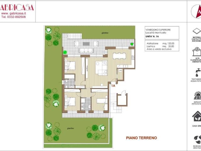 Appartamento in vendita a San Martino, Venegono Superiore