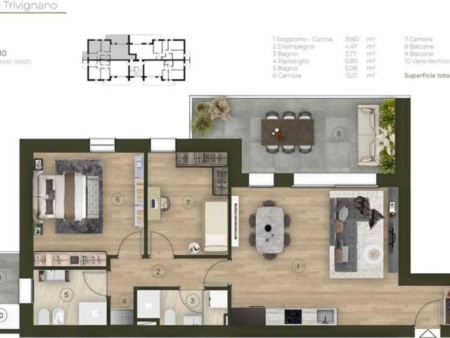 Appartamento in vendita a Chirignago-Zelarino, Venezia