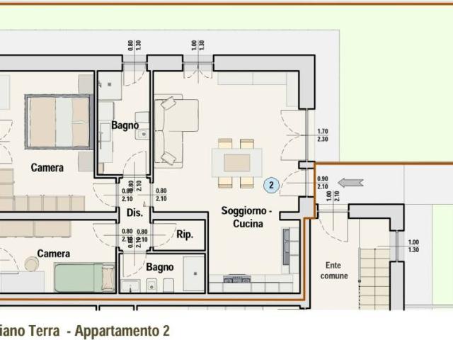 Appartamento in vendita a Verano Brianza, Lombardia