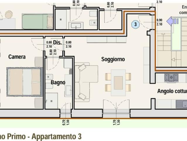 Appartamento in vendita a Verano Brianza, Lombardia