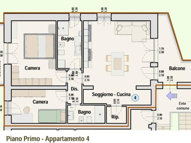 Appartamento in vendita a Verano Brianza, Lombardia