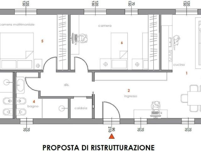 Appartamento in vendita a Somasca, Vercurago