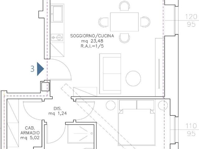 Appartamento in vendita a Ovest, Brenzone