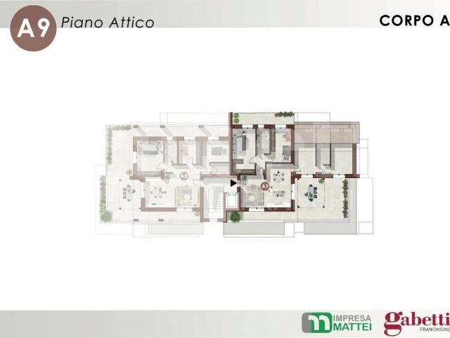 Attico in vendita a Unione di comuni Valmarecchia, Verucchio