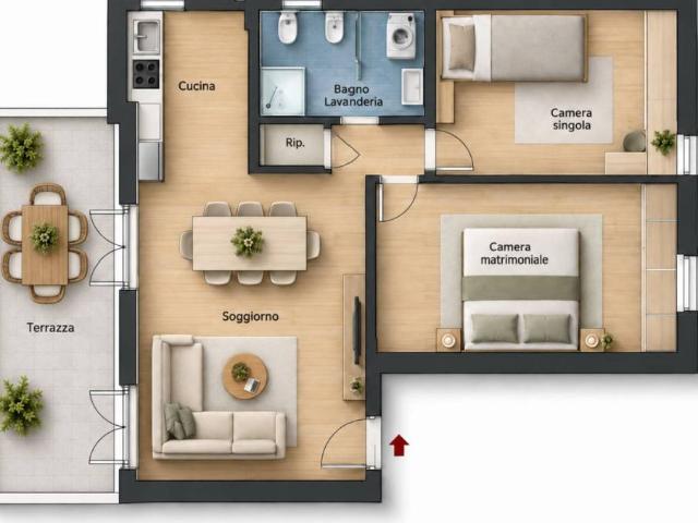 Appartamento in vendita a Villafranca di Verona, Verona
