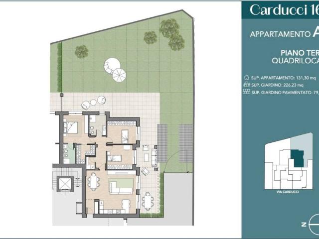 Appartamento in vendita a Crivella, Vimodrone