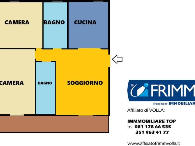 Appartamento in vendita a Volla, Campania