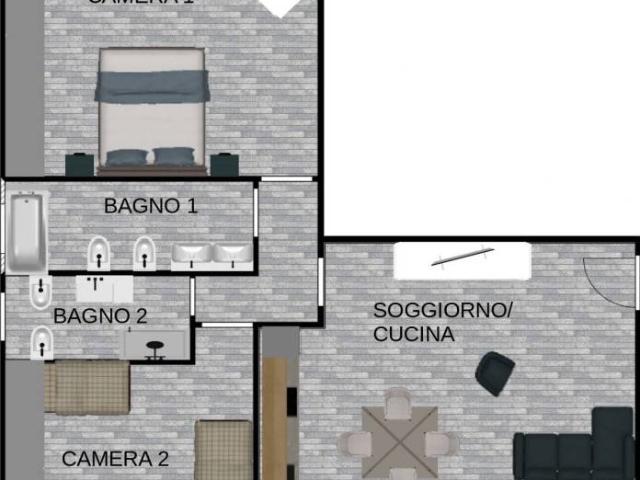 Appartamento in vendita a Zevio, Veneto