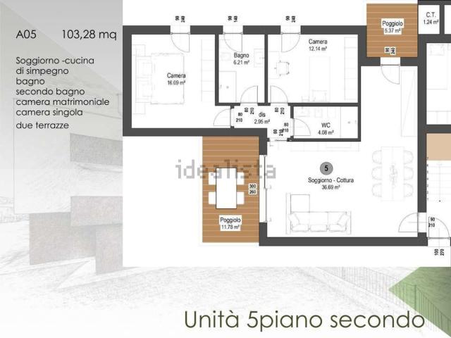 Appartamento in vendita a Cosniga, San Vendemiano