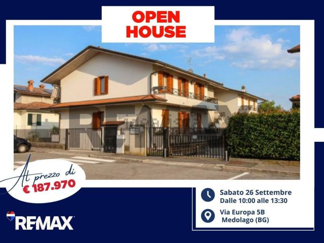 Appartamento in vendita a Medolago, Bergamo