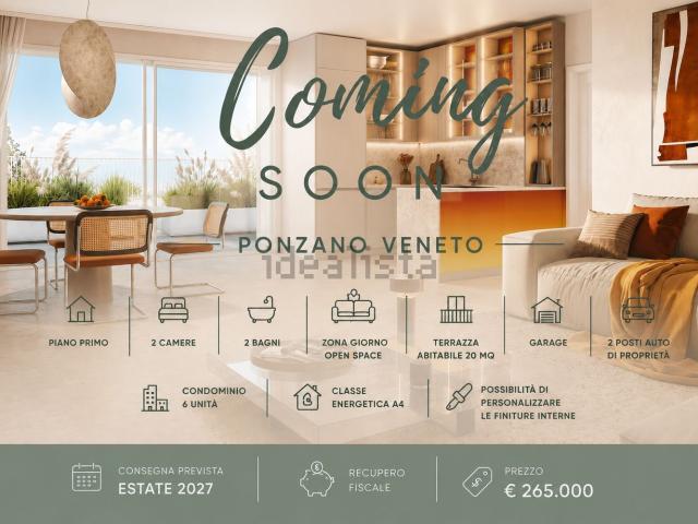 Appartamento in vendita a Ponzano Veneto, Ponzano