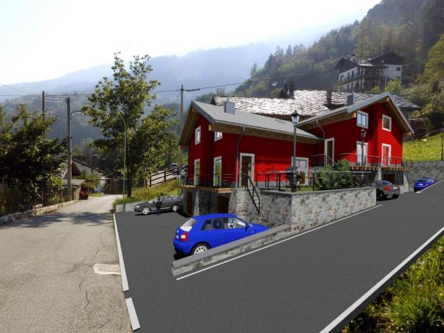 Appartamento in vendita a Gignod, Aosta