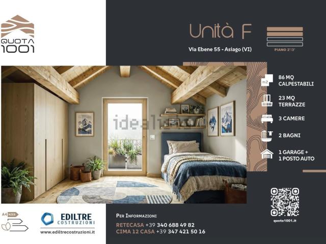 Appartamento in vendita a Ebene, Asiago