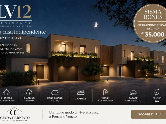 Appartamento in vendita a Ponzano, Treviso