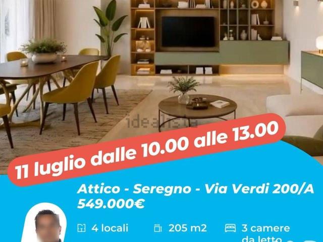 Attico in vendita a Santa Valeria, Seregno