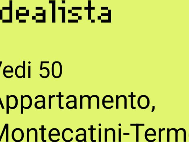 Appartamento in vendita a Gallo, Montecatini Terme