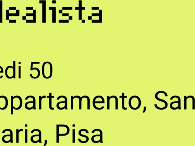 Appartamento in vendita a Santa Maria, Pisa