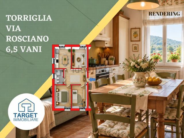 Appartamento in vendita a Prato, Torriglia