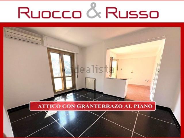 Attico in vendita a Bassa Val Bisagno, Serra Riccò